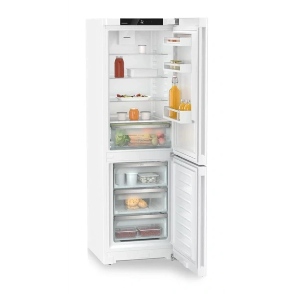 Liebherr KGN 52Vd03 fehér, alulfagyasztós, Hűtő:227L, Fagyasztó:103L, hűtőszekrény (Újszerű)