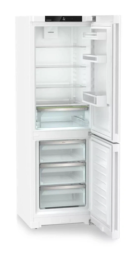 Liebherr KGN 52Vd03 fehér, alulfagyasztós, Hűtő:227L, Fagyasztó:103L, hűtőszekrény