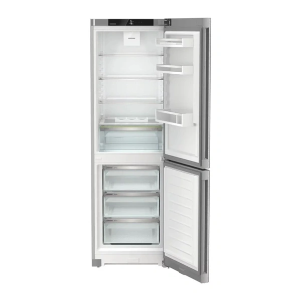 Liebherr KGNsd 52Vc03 ezüst, alulfagyasztós, Hűtő:227L, Fagyasztó:103L, hűtőszekrény