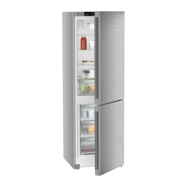 Liebherr KGNsd 52Vc03 ezüst, alulfagyasztós, Hűtő:227L, Fagyasztó:103L, hűtőszekrény