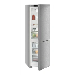 Liebherr KGNsd 52Vc03 ezüst, alulfagyasztós, Hűtő:227L, Fagyasztó:103L, hűtőszekrény