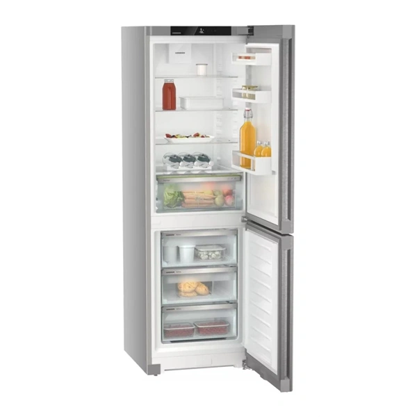 Liebherr KGNsd 52Vc03 ezüst, alulfagyasztós, Hűtő:227L, Fagyasztó:103L, hűtőszekrény