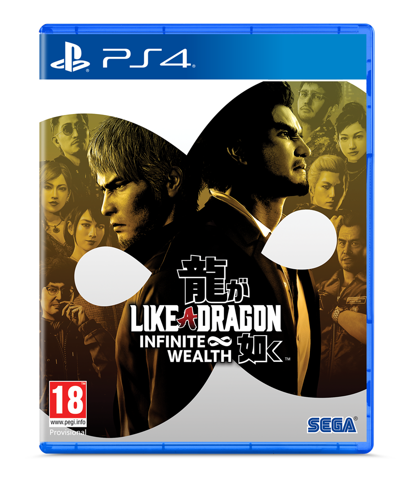 Like a Dragon: Infinite Wealth PS4 játékszoftver
