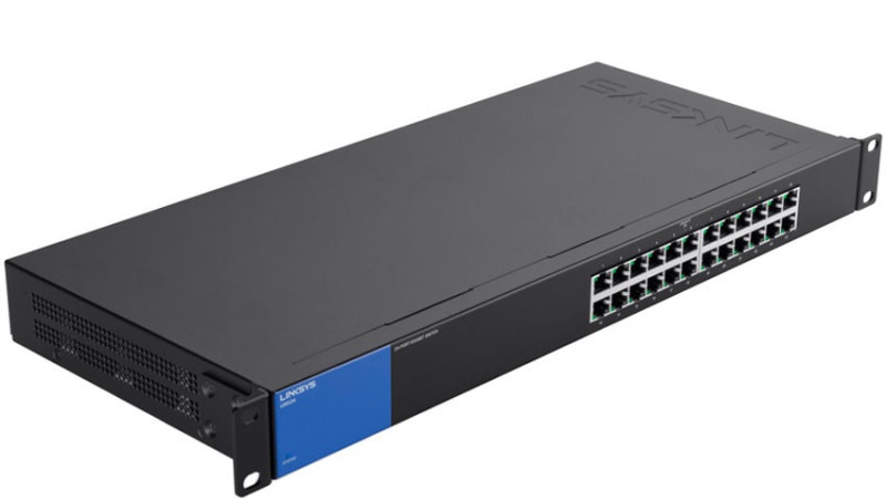 Linksys SMB LGS124 24port 10/100/1000Mbps LAN nem menedzselhető Switch