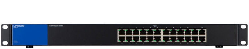 Linksys SMB LGS124 24port 10/100/1000Mbps LAN nem menedzselhető Switch
