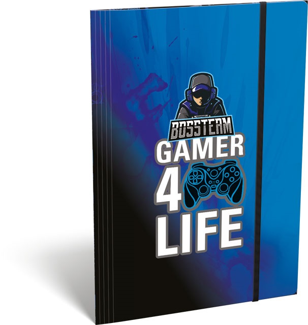 Lizzy Bossteam Gamer 4Life 22960101 A4 gumis mappa