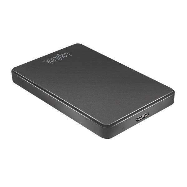 Logilink UA0339 2,5" külső ház USB 3.0, , csavarmentes, fekete