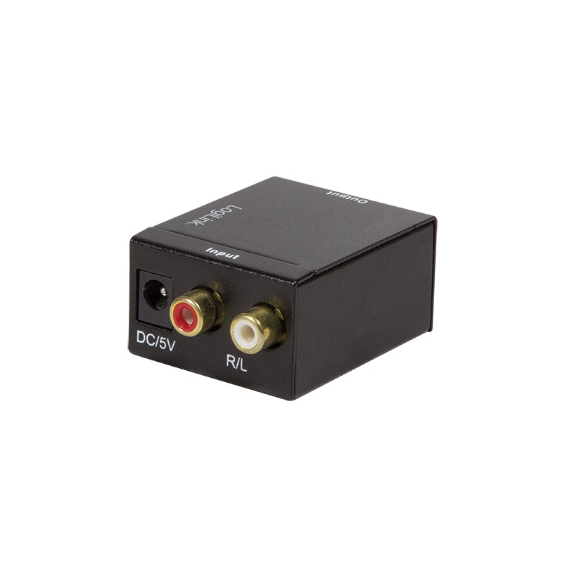 Logilink CA0102 Analóg L/R digitális koax és Toslink audio konverter