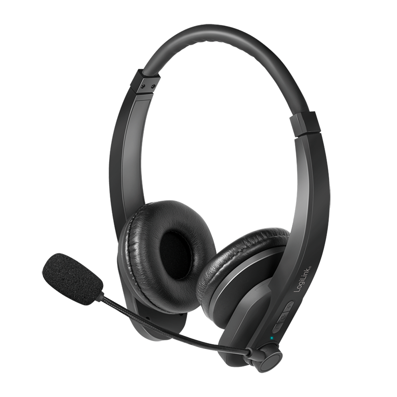 Logilink BT0060 Bluetooth sztereó headset, mikrofon
