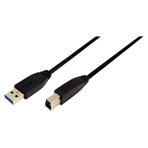 LogiLink CU0023 1m USB 3.0 fekete kábel