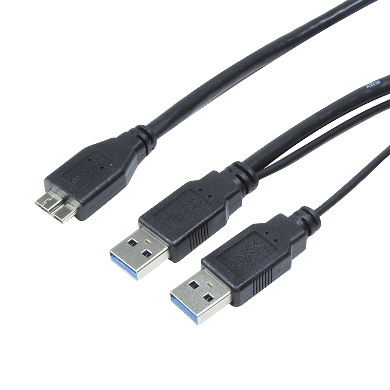 LogiLink CU0072 USB 3.0 Y tápkábel