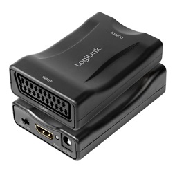 LogiLink CV0160 Scart anya/HDMI-A anya 1080p fekete video átalakító