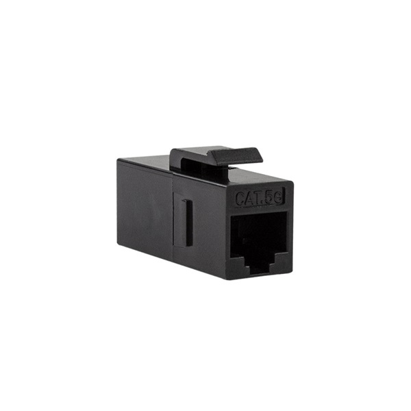 Logilink NK4030 Cat.5e Keystone Inline csatlakozó, UTP, 14,5 mm széles, fekete