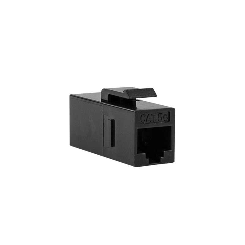 Logilink NK4030 Cat.5e Keystone Inline csatlakozó, UTP, 14,5 mm széles, fekete