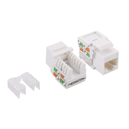 Logilink NK4006 Cat.5e Keystone Jack UTP, 90 IDC, 18,8 mm szélesség