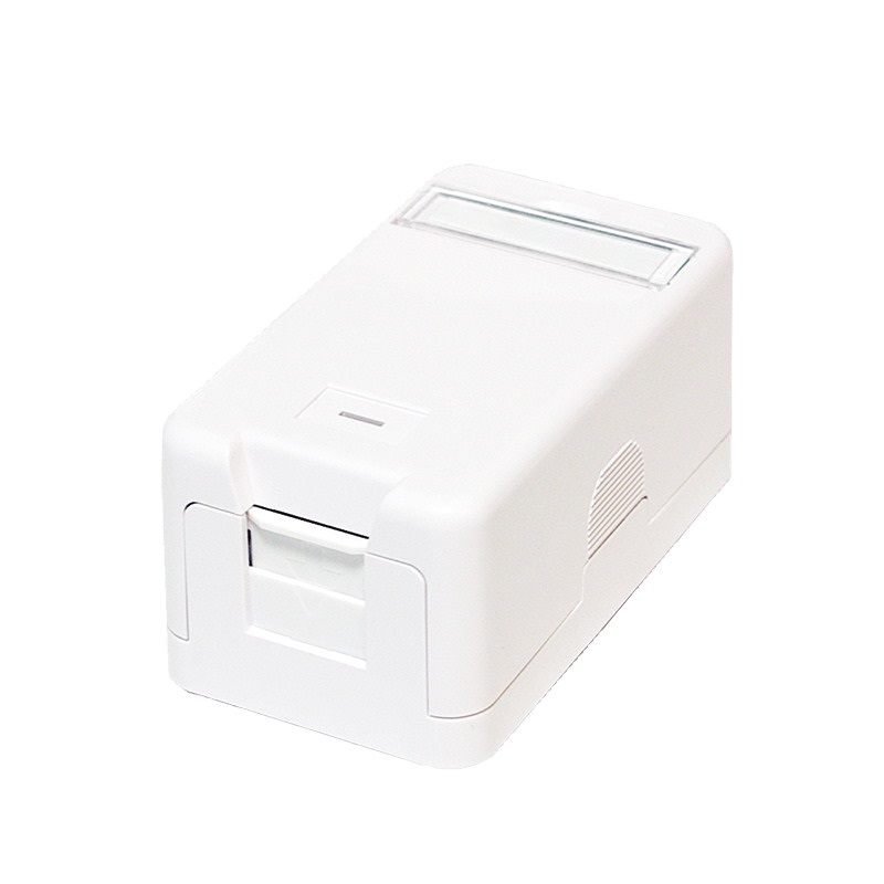 Logilink NK4022 Felületre szerelhető doboz 1 keystone modulhoz, fehér