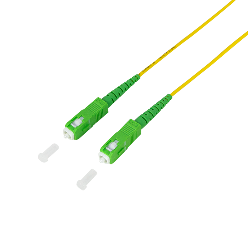 Logilink FPSSC00 Fiber szimplex patch kábel, OS2, SM G.657.A2, SC/APC-SC/APC, 0,5 m