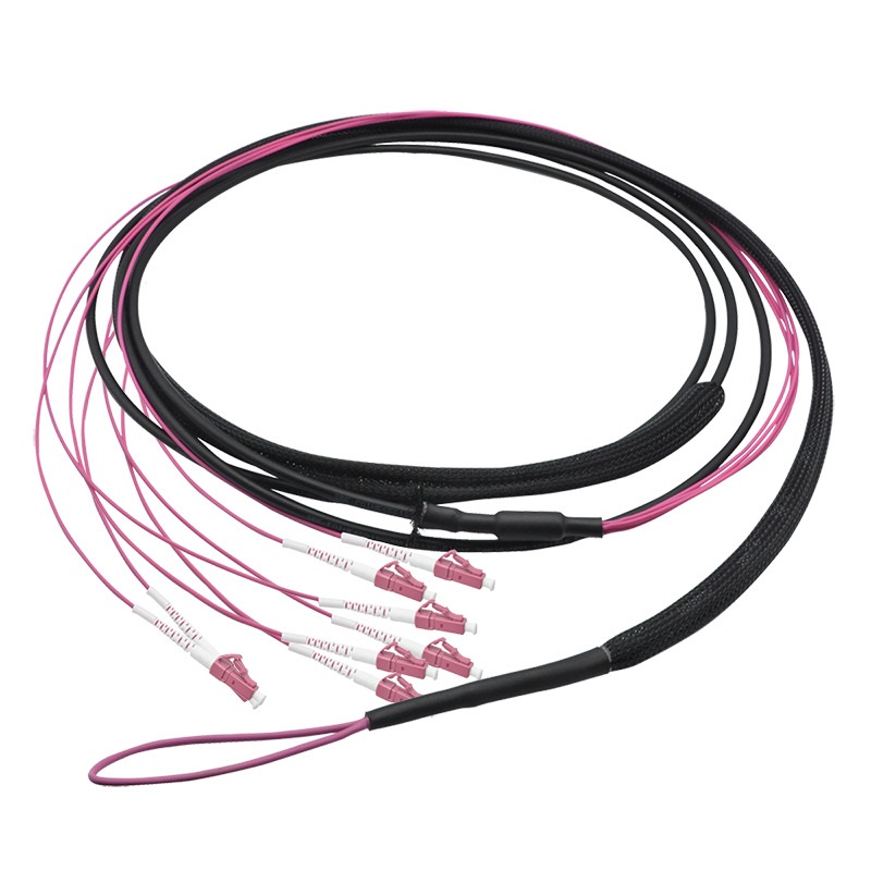 Logilink FT2U080 Fiber törzskábel U-DQ(ZN)BH, 8 eres multimódusú OM4, 80 m, LC/UPC - LC/UPC