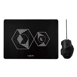 Logilink ID0162 Gaming combo szett (egér és egérpad)