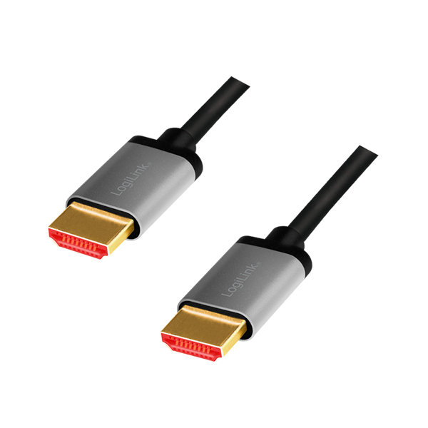 Logilink CHA0105 HDMI kábel, A/M - A/M, 8K/60 Hz, alu, 2 m