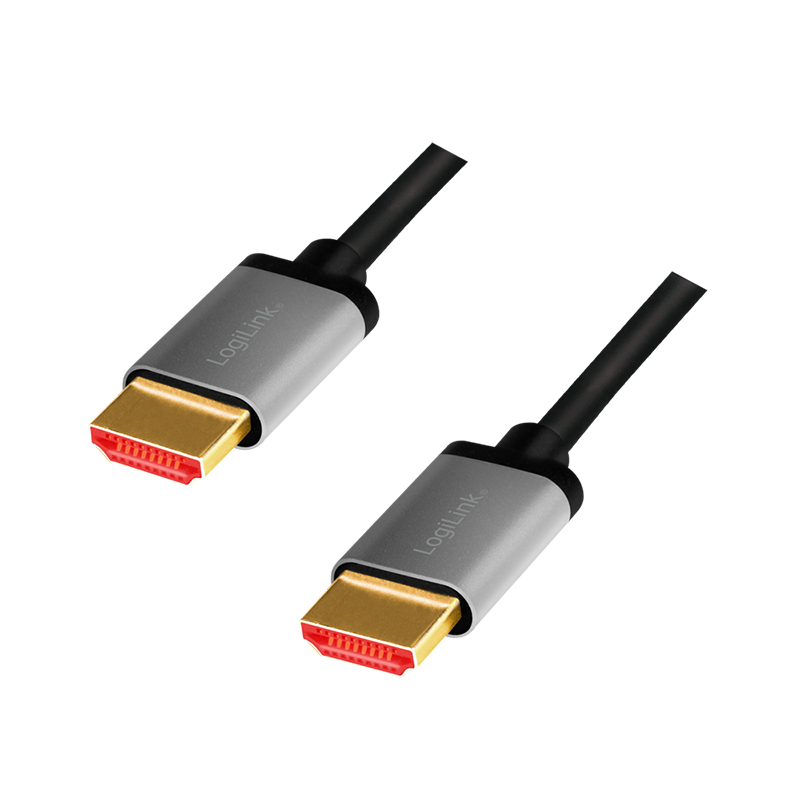 Logilink CHA0105 HDMI kábel, A/M - A/M, 8K/60 Hz, alu, 2 m