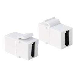Logilink NK0014 HDMI keystone csatlakozó, A/F HDMI-A/F, fehér