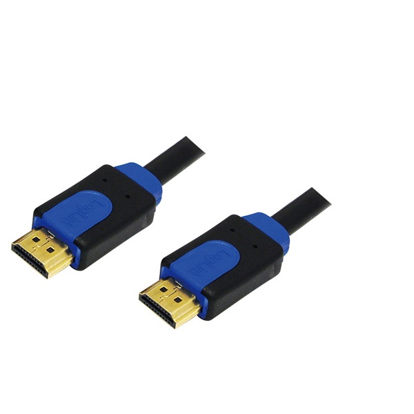 Logilink CHB1102 HDMI nagy sebességű kábel, 2x HDMI apa, fekete, 2m