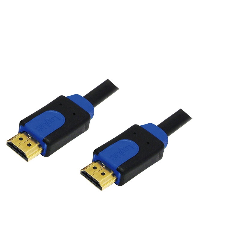 Logilink CHB1102 HDMI nagy sebességű kábel, 2x HDMI apa, fekete, 2m