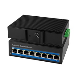 Logilink NS201 Industrial Fast Ethernet switch, 8 portos, 10/100 Mbit/s