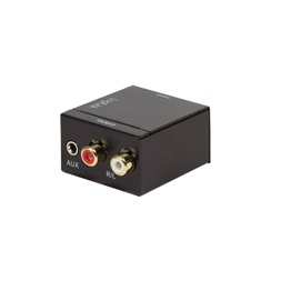 Logilink CA0101 Koaxiális és Toslink átalakító analóggá bal/jobb és 3,5 mm-es jack audio konv