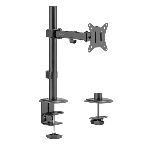 Logilink BP0170 Monitortartó, 17-32", karhossz 200 mm, acél, fekete