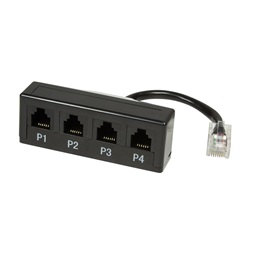 Logilink MP0036 Passzív elosztó telefonokhoz, RJ45 - 4 x RJ11