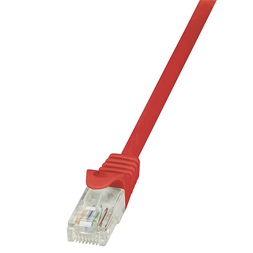 Logilink CP1084U Patch kábel Econline, Cat.5e, U/UTP, piros, 7,5 m
