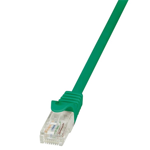 Logilink CP1085U Patch kábel Econline, Cat.5e, U/UTP, zöld, 7,5 m