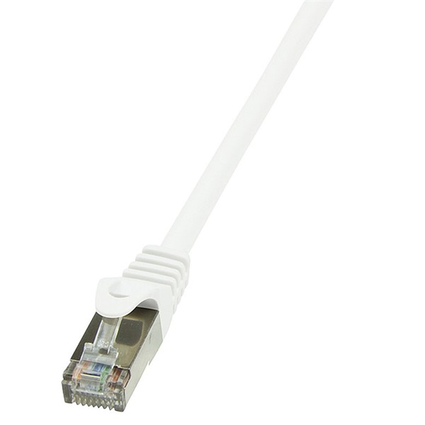 Logilink CP2031S Patch kábel Econline, Cat.6, F/UTP, fehér, 1 m