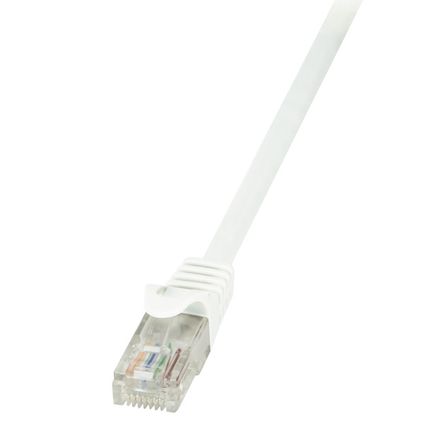 Logilink CP2021U Patch kábel Econline, Cat.6, U/UTP, fehér, 0,5 m