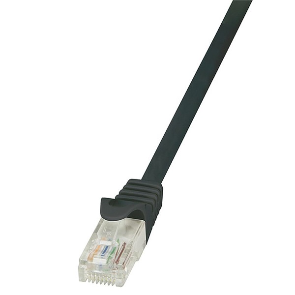 Logilink CP2083U Patch kábel Econline, Cat.6, U/UTP, fekete, 7,5 m