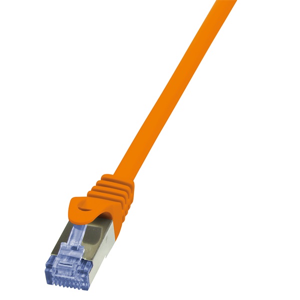 Logilink CQ3058S Patch kábel PrimeLine, Cat.6A, S/FTP, narancssárga, 2 m