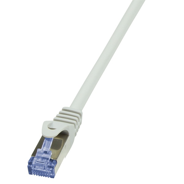 Logilink CQ3012S Patch kábel PrimeLine, Cat.6A, S/FTP, szürke, 0,25 m