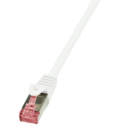 Logilink CQ2031S Patch kábel PrimeLine, Cat.6, S/FTP, fehér, 1 m