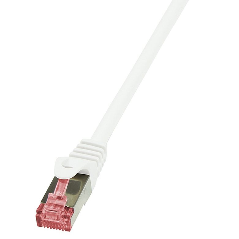 Logilink CQ2051S Patch kábel PrimeLine, Cat.6, S/FTP, fehér, 2 m