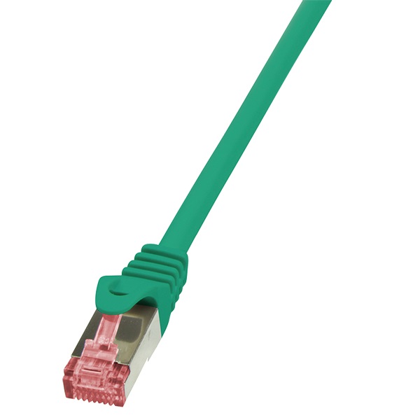 Logilink CQ2025S Patch kábel PrimeLine, Cat.6, S/FTP, zöld, 0,5 m