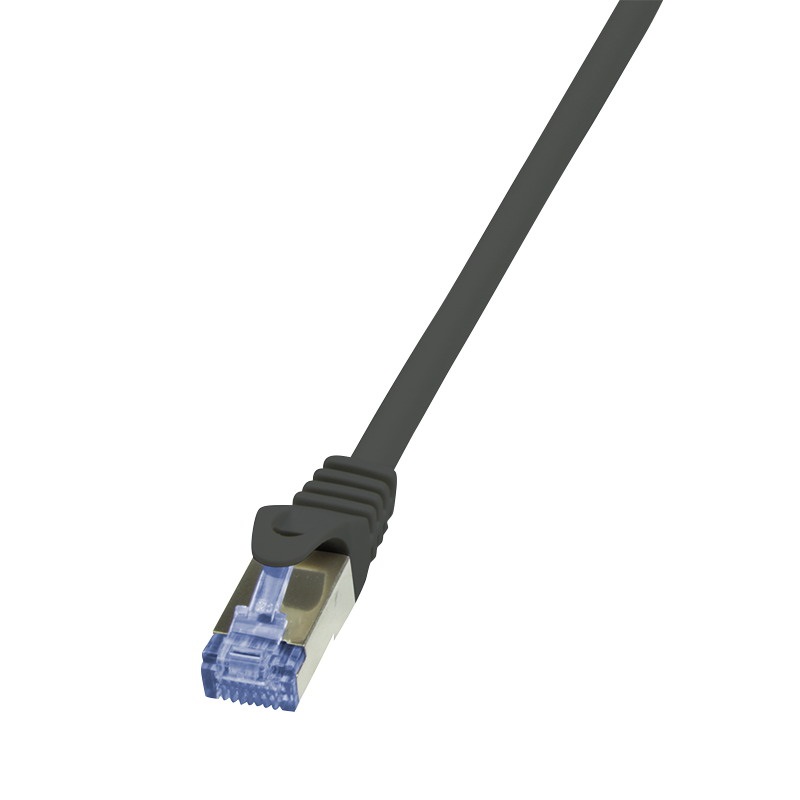 Logilink CQ4123S Patch kábel PrimeLine, Cat.7 kábel, S/FTP, fekete, 30 m