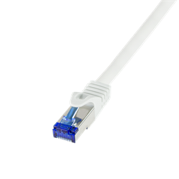 Logilink C6A121S Patch kábel Ultraflex, Cat.6A, S/FTP, fehér, 30 m