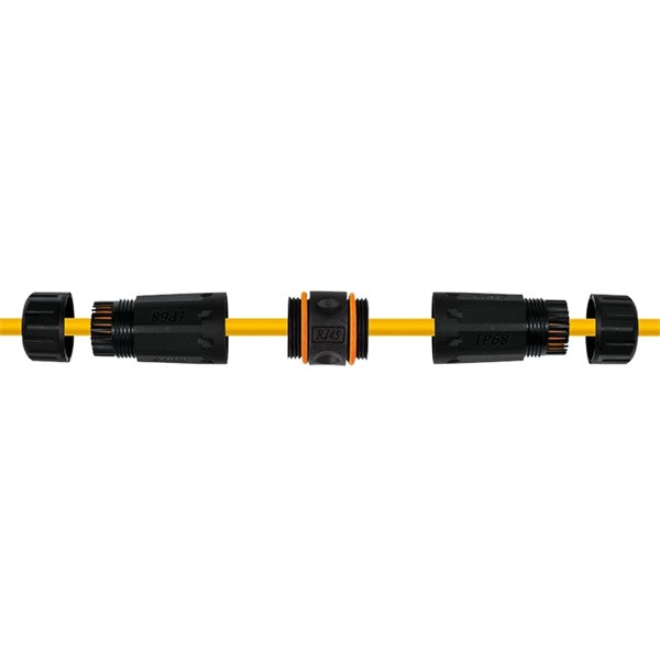 Logilink NP0086 Patch kábel inline csatoló kültéri, Cat.6A, IP68 vízálló