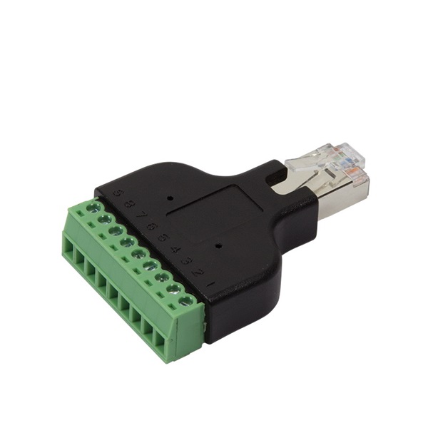 Logilink MP0050 RJ45 apa-8 tűs csavaros csatlakozó adapter