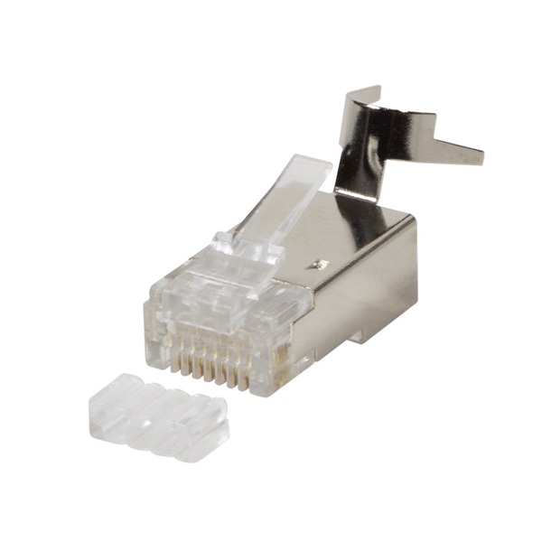 Logilink MP0033 RJ45 moduláris csatlakozó, Cat.8.1/Cat.6A, árnyékolt, 50 db