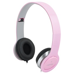 Logilink HS0032 "Smile" Sztereó fejhallgató, pink