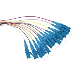 Logilink FL0LC02 Színes pigtail készlet 12 x LC, OS2 9/125 , 2m, kék csatlakozó