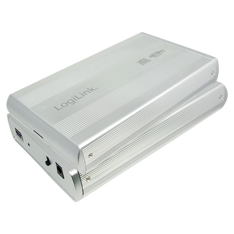 Logilink UA0107A Szuper gyors USB 3.0 alumínium HDD ház, 3,5" SATA HDD-hez